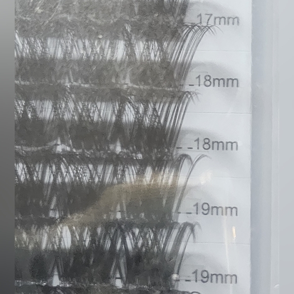 New Fadlash Individual Lashes  Curl DIY Extenstions Clusters 15-20mm - Picture 7 of 11